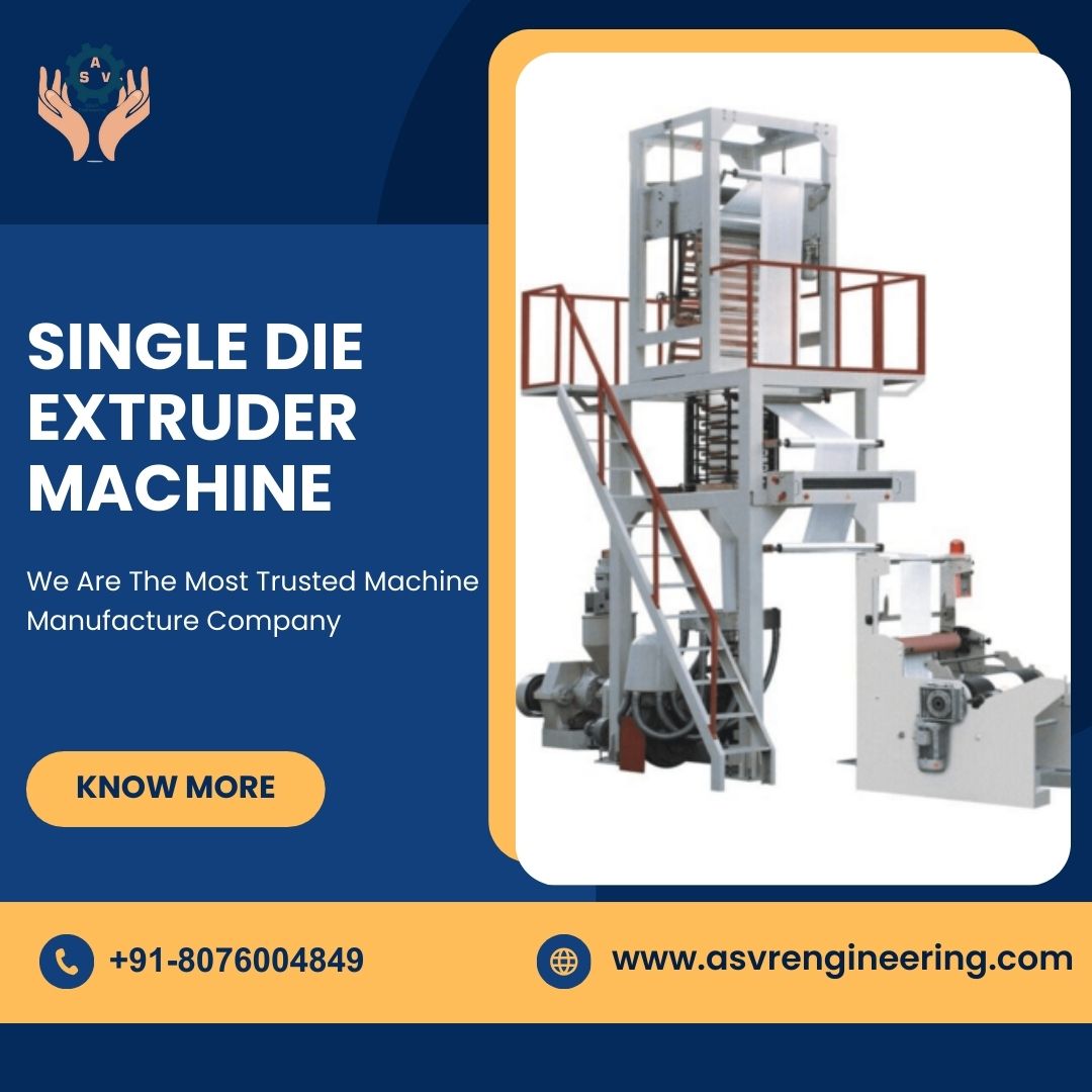 Trusted Single Die Extruder Importers for Plastic & Rubber Processing Industries